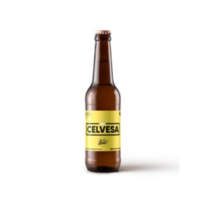 Celvesa: cervesa artesana sense gluten de Bye Bye Blat 33cl
