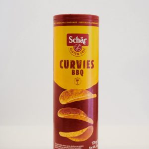 Schär: patatas Curvies Barbacoa 170 g