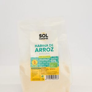 Sol Natural: harina de arroz 500 g
