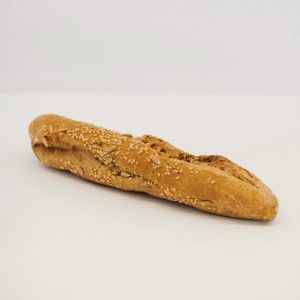 Barreta integral de teff amb pipes i sèsam sense gluten