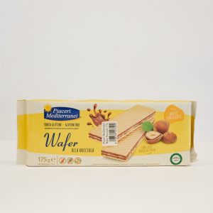 Piaceri Mediterranei: wafer de avellanas y cacao 175 g